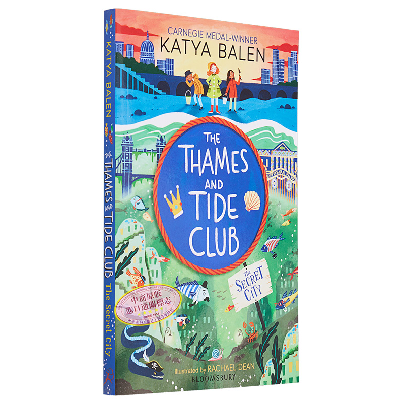 泰晤士河与潮汐俱乐部 秘密之城 十月十月作者新书 The Thames Tide Club The Secret City 英文原版 Katya Balen【中商原版? - 图3