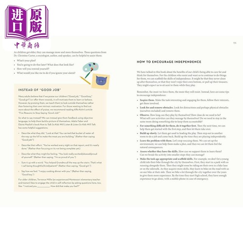 The Montessori Baby Toddler Child 蒙台梭利家长指南系列3册 新手父母抚养教育启蒙婴儿童方法英文原版进口图书【中商原版? - 图2