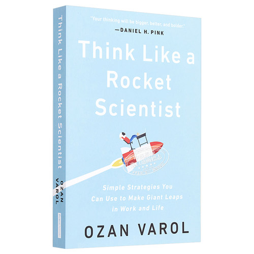 预售 像火箭科学家一样思考 Think Like a Rocket Scientist 英文原版 奥赞 瓦罗尔 Ozan Varol 豆瓣高分【中商原版】 - 图3