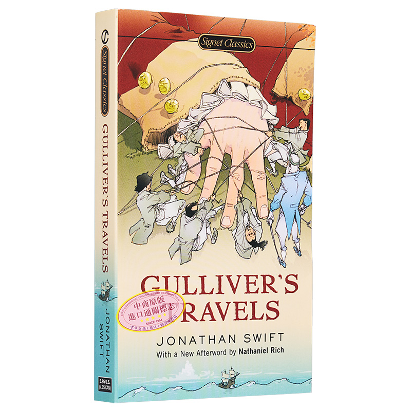 现货 【中商原版】格列弗游记 英文原版 经典文学 Gulliver's Travels Jonathan Swift Signet Classics 经典名著 - 图3