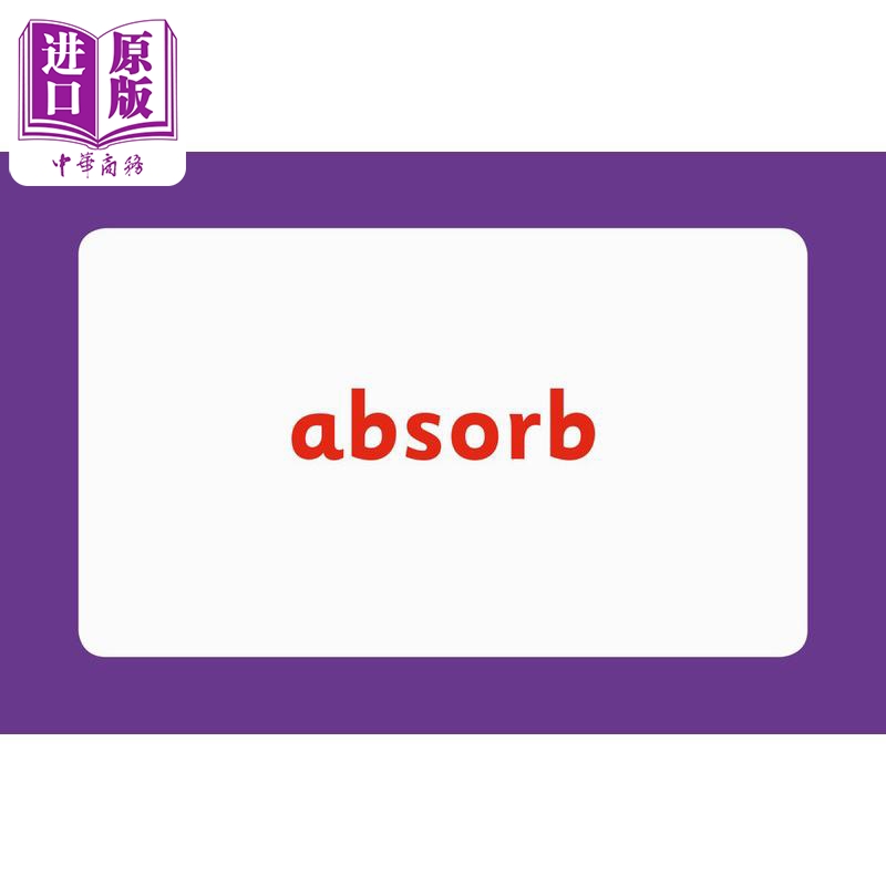 Vocabulary Flashcards for Ages 5-7 5-7岁单词卡片 英文原版进口 小学教辅参考书工具书 英语单词卡片 英语学习【中商原版? - 图0