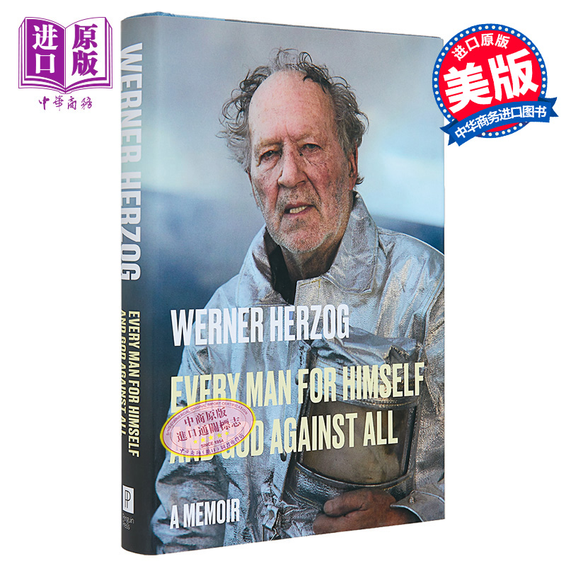 现货 沃纳 赫尔佐格自传 英文原版 Every Man for Himself and God Against All A Memoir Werner Herzog【中商原版】