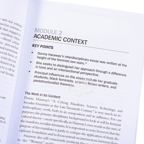 对唐娜 哈拉维赛博宣言的分析 英文原版 An Analysis of Donna Haraway's a Cyborg Manifesto MACAT解读【中商原版】 - 图2