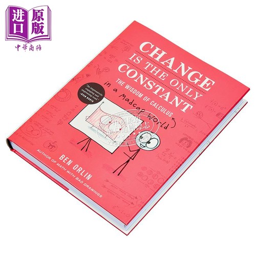 欢乐数学之疯狂微积分 英文原版 Change is the Only Constant Ben Orlin 一本充满