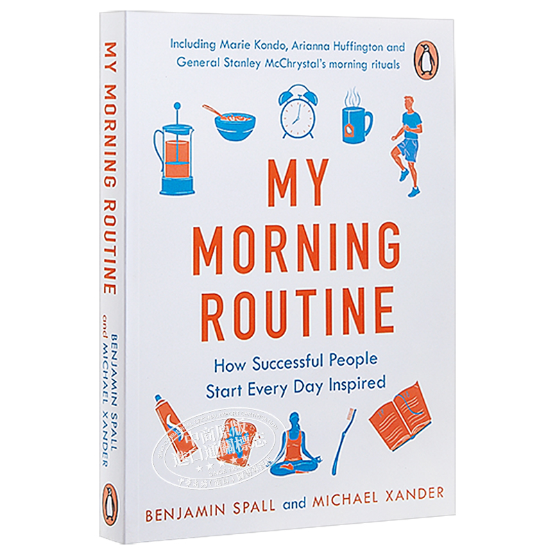 预售 My Morning Routine How Successful People Start Every Day Inspired 英文原版 起床后的黄金1小时 Benjamin Spall【中商原 - 图3