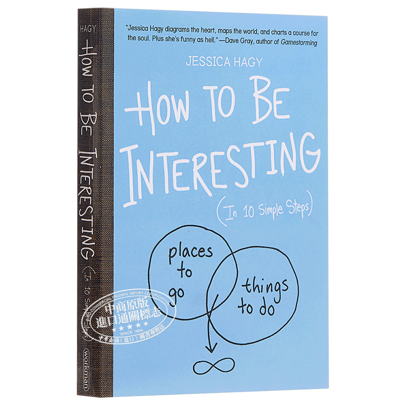 预售 【中商原版】其实你也可以很有趣 英文原版 How to Be Interesting Jessica Hagy 洁西卡哈吉 Workman - 图3