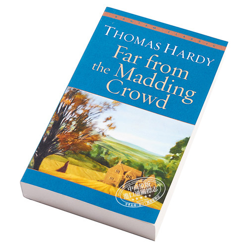 预售 【中商原版】远离尘嚣 英文原版 Far from the Madding Crowd 托马斯·哈代 Thomas Hard 英国文学 - 图1