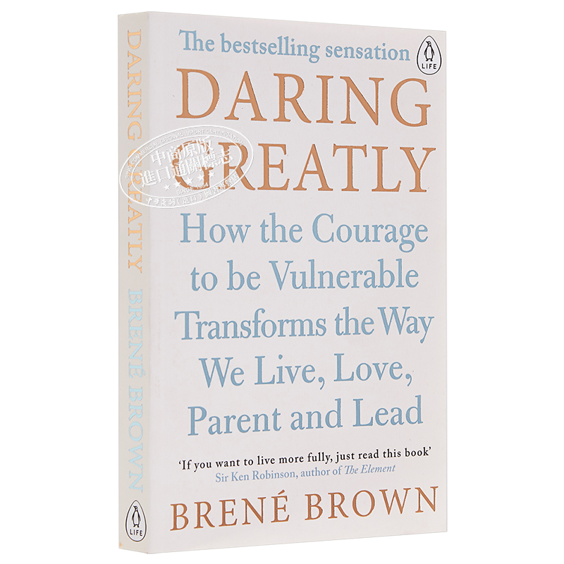 无所畏惧：颠覆你内心的脆弱 【中商原版】英文原版 Daring Greatly: How the Courage to Be Vulnerable Brené Brown 布琳? - 图3