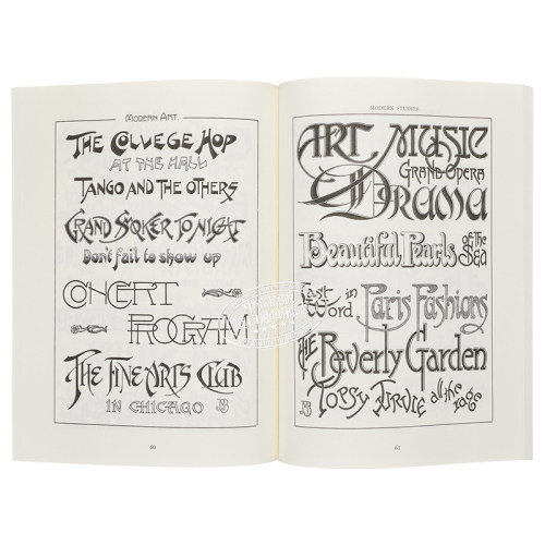 Art Alphabets Monograms&Lettering 进口艺术 艺术字母，花押字和手写体【中商原版】 - 图2