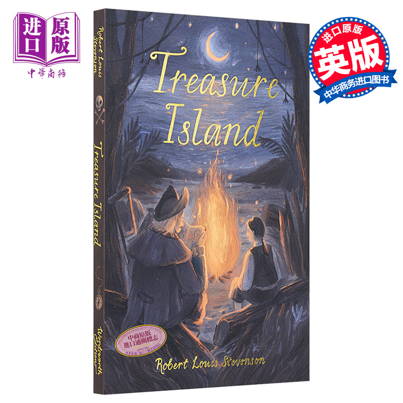 现货 金银岛 Wordsworth Exclusive Collection Treasure Island 英文原版 Robert Louis Stevenson【中商原版】 - 图0