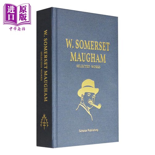 毛姆作品精选集 Somerset Maugham SELECTED WORKS 送书签音频 月亮与六便士 人性的枷锁 刀锋 布面精装 英文原版【中商原? - 图3