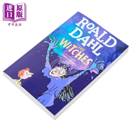 罗尔德达尔 wu婆The Witches 英文原版 儿童故事小说 幽默笑话故事书 进口图书 Roald Dahl作品 12岁以上儿童读物【中商原版? - 图0