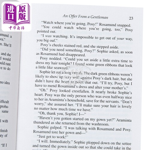 布里奇顿家族 名门韵事3 Netflix版 Bridgerton An Offer From A Gentleman 英文原版 Julia Quinn【中商原版】 - 图1