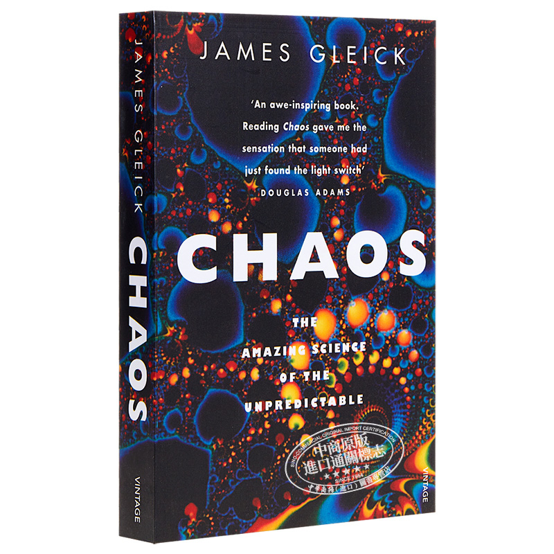 预售 詹姆斯格雷克 混沌：开创新科学 英文原版 Chaos:Making a New Science James Gleick【中商原版】 - 图3