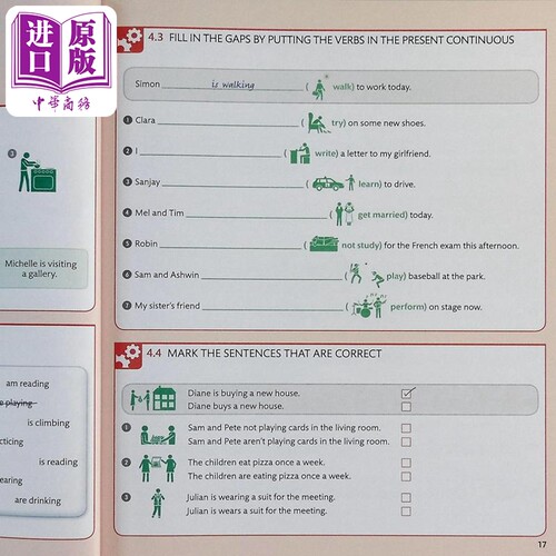 人人学英语语法练习册 英文原版 DK-English for Everyone English Grammar Guide Practice Book 英语学习【中商原版】 - 图2