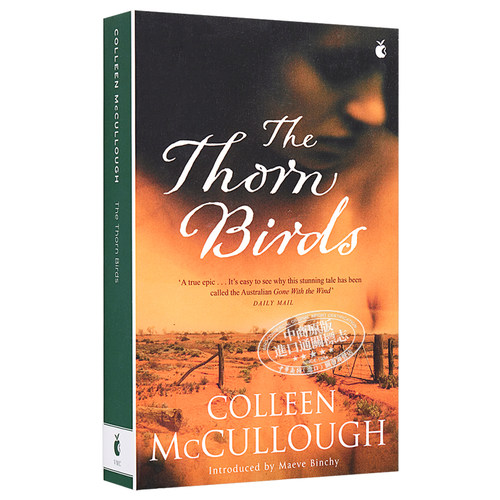 荆棘鸟小说 英文原版 Thorn Birds Colleen McCullough 考琳.麦卡洛 经典小说 英语四级读物 名著小说 中商原版 - 图3