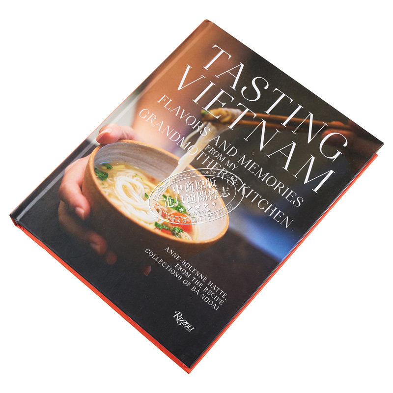 预售 品尝越南 祖母厨房里的味道和回忆 英文原版 Tasting Vietnam Anne Solene Hatte 地方美食食谱 越南美食【中商原版】