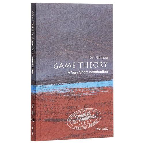 预售 博弈论 牛津通识读本 英文原版 Game Theory : A Very Short Introduction 经济管理 Oxford University Press Ken Binmore - 图3