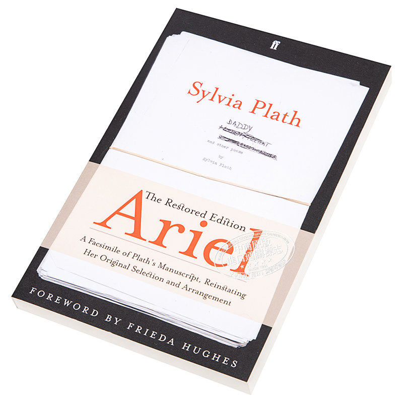 现货 西尔维娅普拉斯诗集:爱丽尔 英文原版 Ariel 修订版美国诗人 Sylvia Plath 【中商原版】费伯诗歌 - 图1