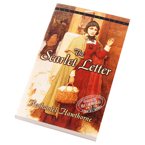 预售 Bantam Classics: The Scarlet Letter 红字 英文原版小说英文版 霍桑 英语读物 我的心灵藏书馆   外国读物经典小说名著 - 图1