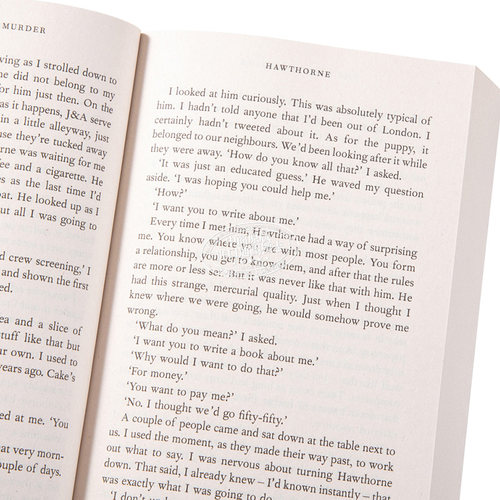 安东尼 霍洛维茨 霍桑探案系列1 关键词是谋杀 英文原版 The Word is Murder Anthony Horowitz - 图2