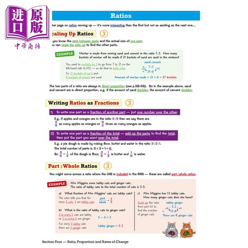 预售 2021GCSE Maths AQA修订指南Foundation inc在线版视频和测验New 2021GCSE Maths AQA Revision Guide Foundation【中商原版? - 图3