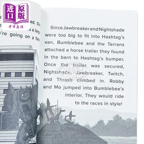 变形金刚 地球火花 插图小说4合1  Transformers Earthspark 4 Chapter Books in 1 英文原版 Ryder Windham【中商原版】 - 图1