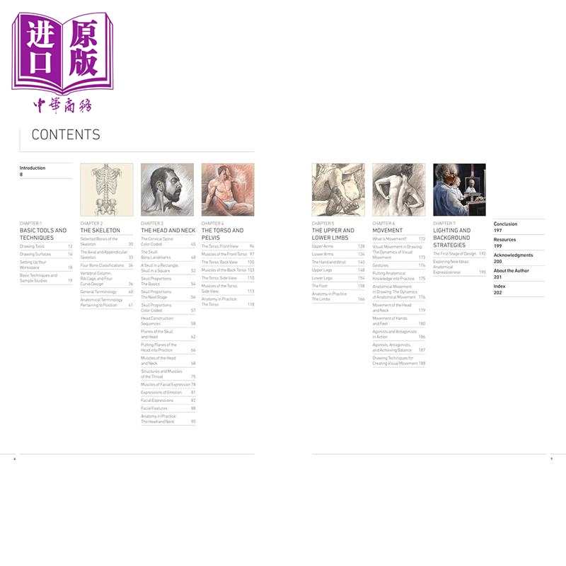 Essential Human Anatomy for Artists 进口艺术 艺术家必备人体解剖学 Rockport Publishers出版【中商原版】 - 图0