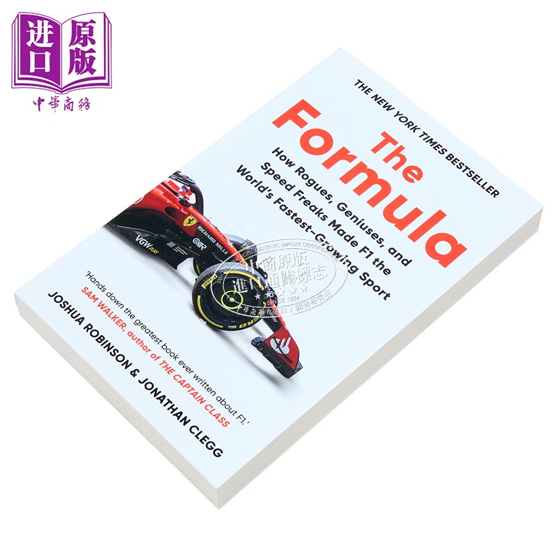 一级方程式赛车 公式:流氓、天才与速度狂人如何重塑F1赛车成为世界上最快的运动 The Formula one 英文原版 Joshua Robinso