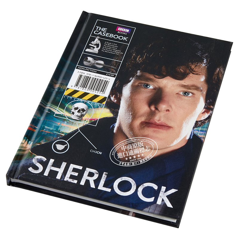现货 【中商原版】神探夏洛克 福尔摩斯英文版BBC Sherlock the Casebook英文原版 周边同期电视剧 电影热销小说 悬疑案小说 - 图1