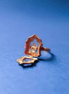 戒指陶乐溪可以打开佛龛