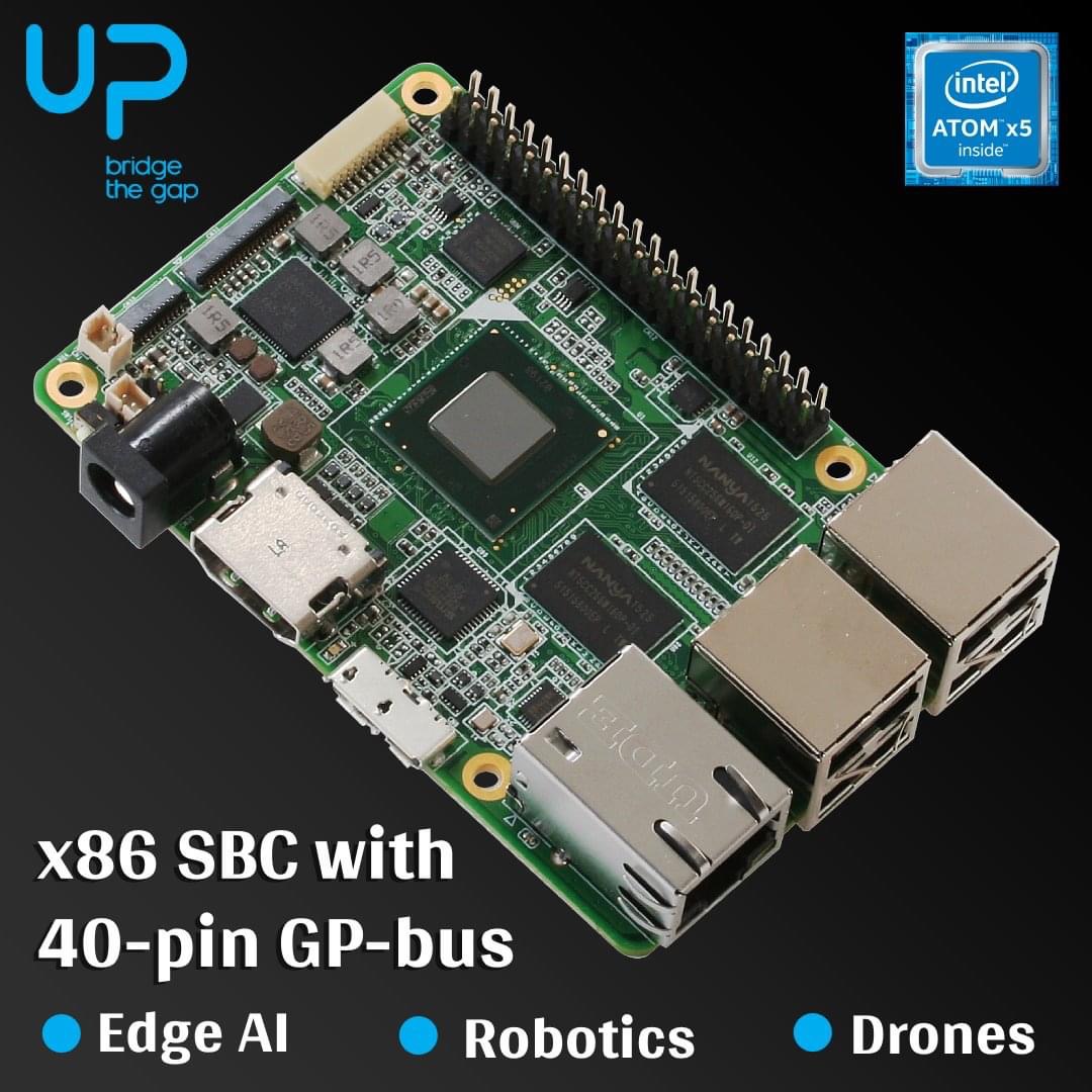 UPboard Intel X86开发板兼容树莓派win10研扬 4G RAM 32G eMMC-图2
