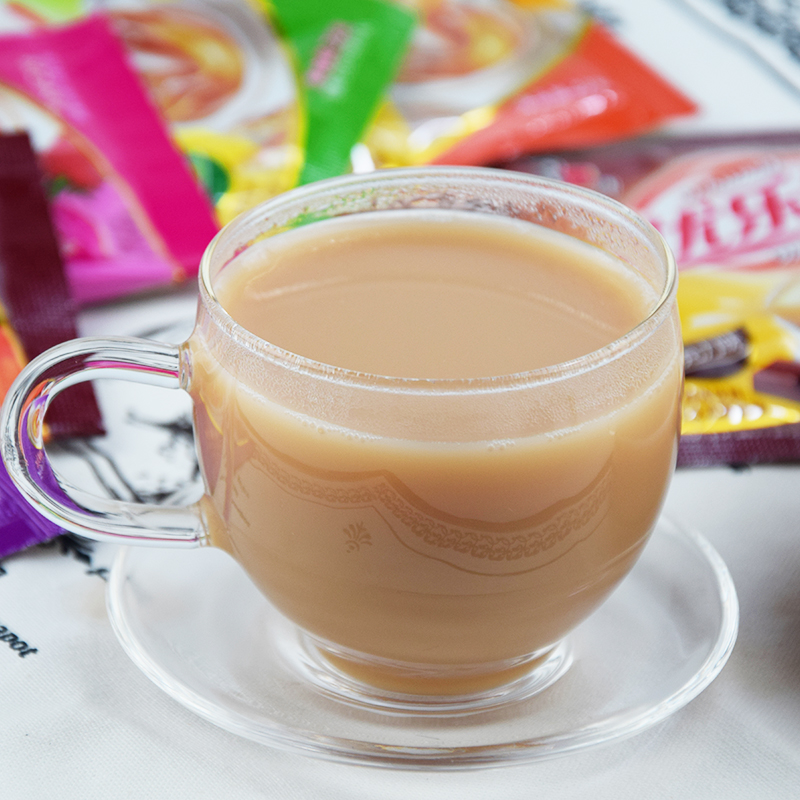 喜之郎优乐美袋装奶茶粉22克小包珍珠奶茶原料早餐下午茶速溶冲饮-图2