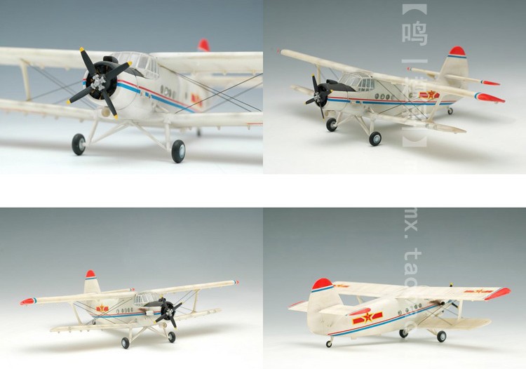 小号手 01602 拼装飞机模型 1/72运-5 安-2多用途机
