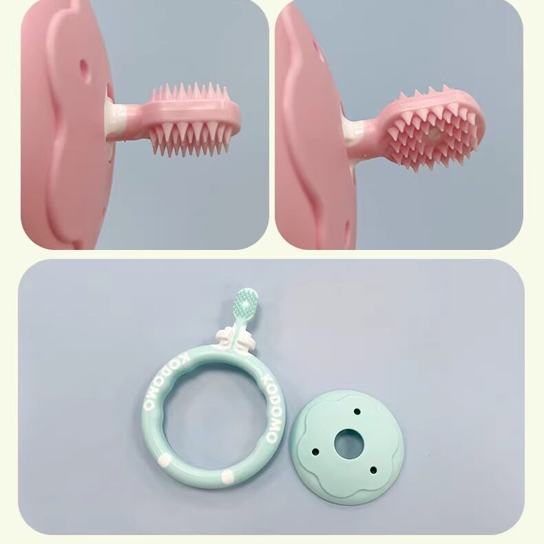 日本进口狮王儿童牙刷宝宝婴儿软毛小头牙龈按摩0-1-2-3-6岁以上