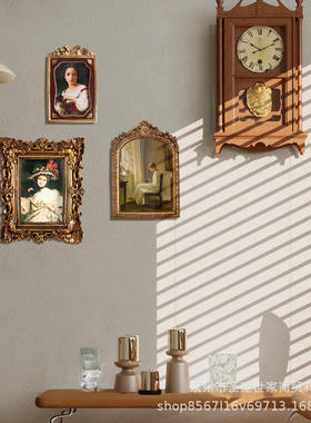 复古欧式浮雕画框照片民宿墙面家居文艺雕花壁挂装饰挂画家居画框