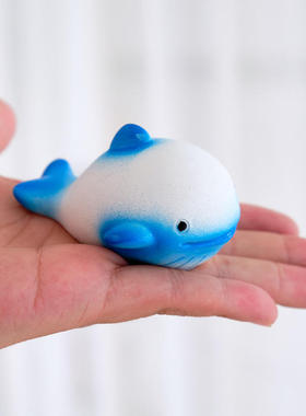 微景观小摆件动物海豚海洋鲸鱼美人鱼游艇城堡鱼缸水族装饰品配件