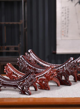 摆件供应龙头塑料支架装饰挂盘子展示架托架底座品厂家