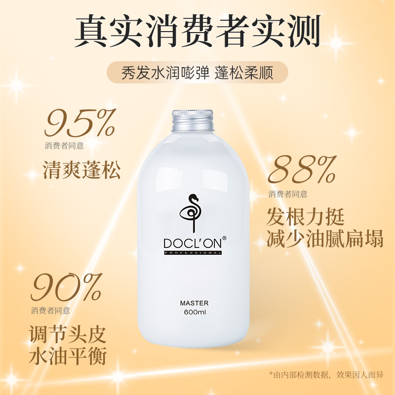 DOCL`ON氨基酸柔顺洗发乳600ml三分钟修护毛躁干枯开叉打结头发 - 图3