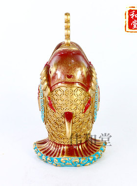 李居明2026马年鲸吞万里财摆件