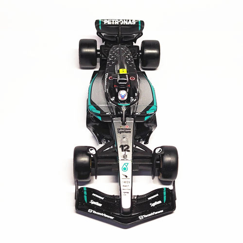 比美高1:43奔驰AMG F1 W16方程式赛车2025仿真合金汽车模型金属车 - 图2