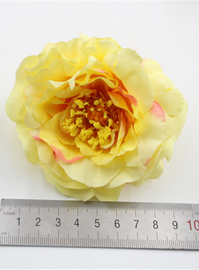 仿真花牡丹花朵欧式油画绢花花艺