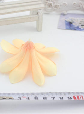 韩式唯美玉兰花发饰头布艺花环