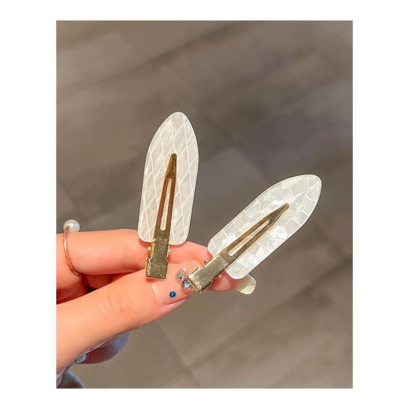 炫彩人鱼姬贝壳无痕发夹女侧边刘海碎发鸭嘴夹子头饰简约发卡夏季,淘宝优惠券,粉丝福利购,淘宝优惠卷