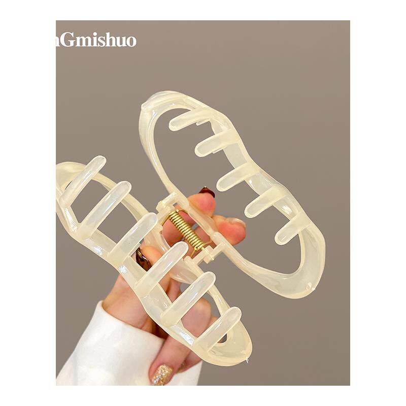 大号云朵抓夹女夏季发量多鲨鱼夹头饰发卡后脑勺发夹发抓夹子头发,淘宝优惠券,粉丝福利购,淘宝优惠卷