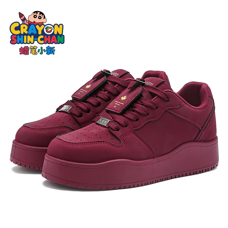 蜡笔小新男鞋春季板鞋情侣运动鞋女鞋厚底增高低帮童鞋学生滑板鞋,淘宝优惠券,粉丝福利购,淘宝优惠卷