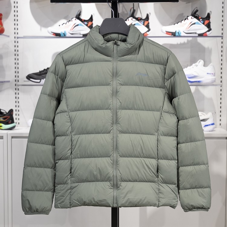 李宁轻薄羽绒服男子2023冬季立领修身90%鸭绒保暖短外套AYMT101,淘宝优惠券,粉丝福利购,淘宝优惠卷