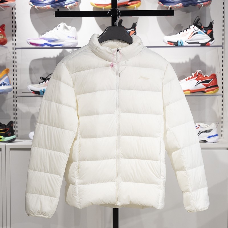 李宁轻薄羽绒服男子2023冬季立领修身90%鸭绒保暖短外套AYMT101,淘宝优惠券,粉丝福利购,淘宝优惠卷