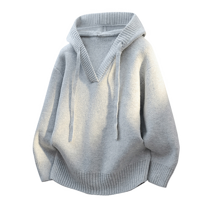 唐狮集团DESSO连帽针织开衫外套男秋季2025新款高级感宽松夹克 - 图0