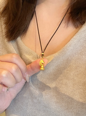 paula新中式国潮吊坠国际象棋马